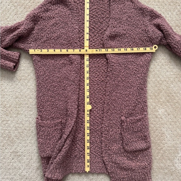 LOVE TREE Women’s Coral Long Sleeve Open Front Pockets Cardigan-Size SMALL - Picture 7 of 8